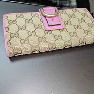 Authentic Gucci Beige and Pink Women's Bag